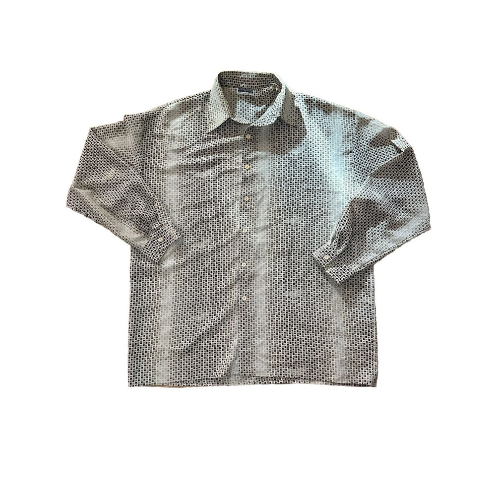 Mench Collection Long sleeves Shirts Men's Size‎ 2XL Brown